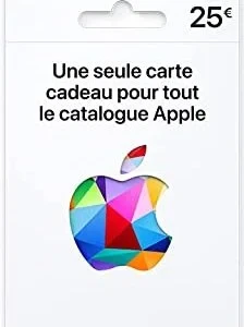 CARTE APPLE STOR 25EURO