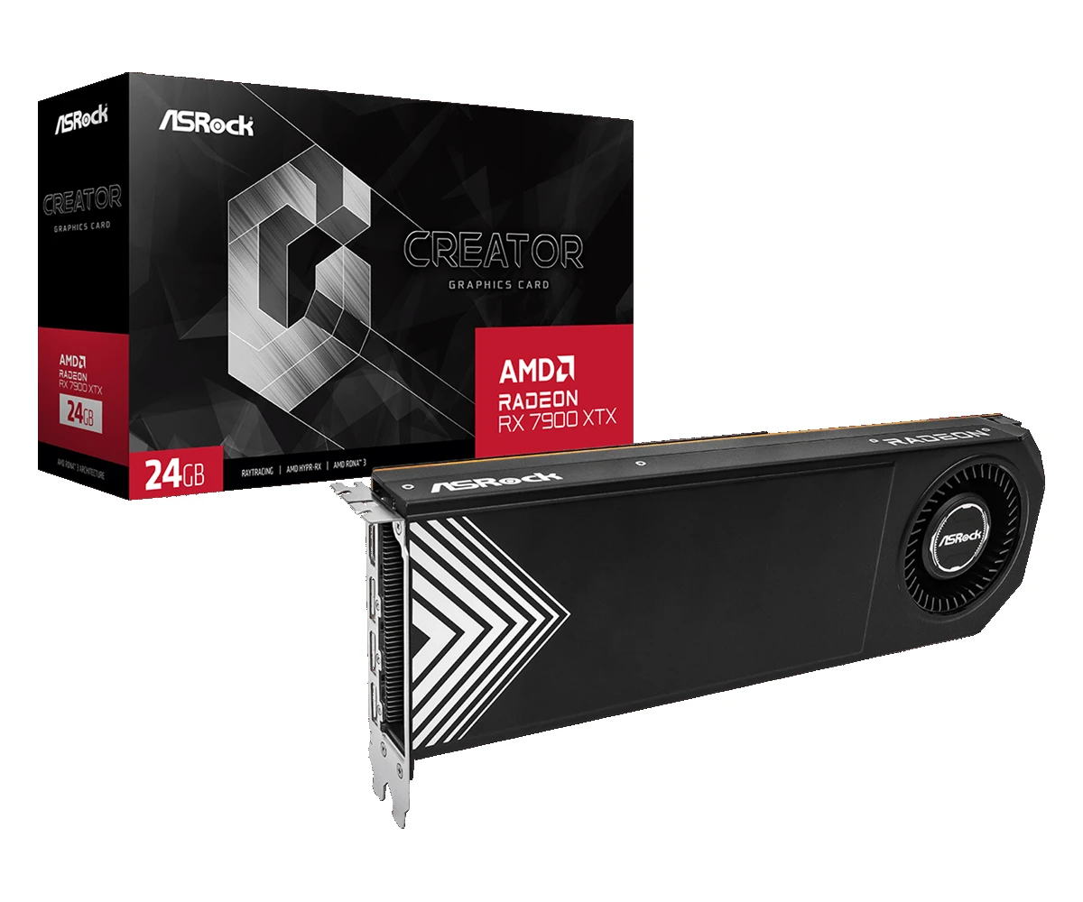 Carte Graphique ASRock – AMD Radeon RX 7900 XTX Creator 24GB