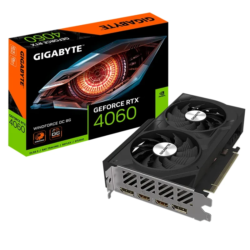Carte Graphique GIGABYTE GeForce RTX 4060 WINDFORCE OC 8G – Image 2