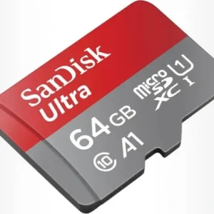 CARTE MEMOIRE SANDISK ULTRA 64 GO  FULL HD