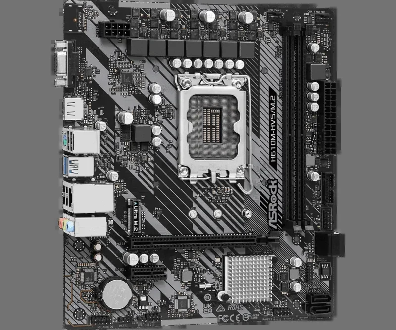 CARTE MERE ASROCK – H610M-HVS M2 – Image 2