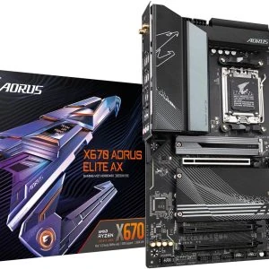 CARTE MERE GIGABYTE AMD AM5 X670 AORUS ELIE AX DDR5