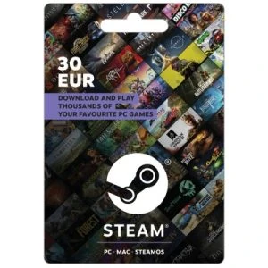 CARTE STEAM 30 EURO