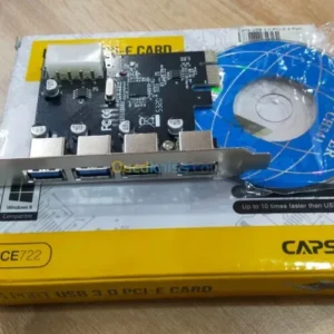 CARTE USB 3.0 4 PORTS PCI-E PCE722