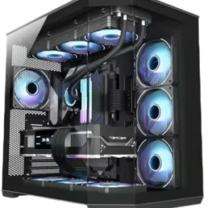 CASE ARES D60 AQUARIUM BLACK 7FANS RGB