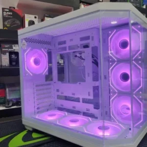 CASE MAGMA V950 WHITE 7 FANS ARGB WHITE