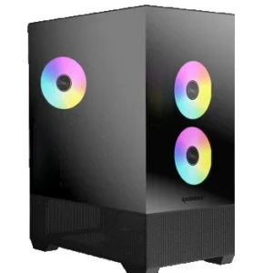 CASE RAIDMAX I801 AIR CHROME BLACK 3*FANS ARGB