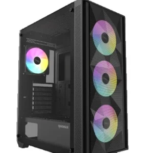 CASE RAIDMAX V217 BLACK RGB + PSU RAIDMAX 550WTT