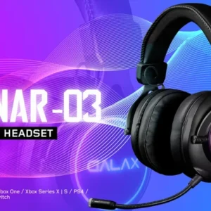 CASQUE GALAX GAMING SONAR 03 BLACK