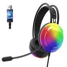 CASQUE GAMING AVEC FIL RGB G602