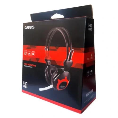 CASQUE MICROPHONE CAPSYS HD860