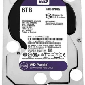 CAVIAR PURPEL 06TB SC HA710 WD 5400TR/  SURVEILLANCE HARD DRIVE