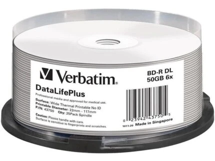 CD BLUE-RAY VERBATIM VIERGE