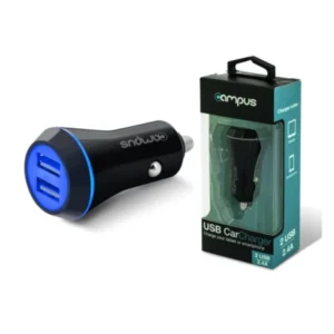 CHARGEUR ALLUME-CIGARE CH-C2U24B – DOUBLE USB 2.4A