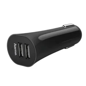 CHARGEUR AUTO 2 USB + 2 CIGARETTE 3.1A