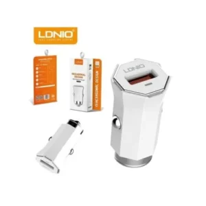 CHARGEUR AUTO SIYOTEAM LDNIO C313Q QC3.0 1M +CABLE SAMSUNG