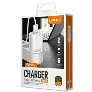 CHARGEUR LDNIO FAST USB3.0 A303Q+ CABLE SAMSUNG