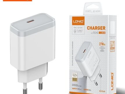 CHARGEUR LDNIO Q122 27W TYPE-C TO TYPE C