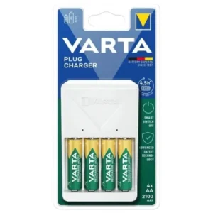CHARGEUR PILLE VARTA PLUG AAA+AA 2100MAH