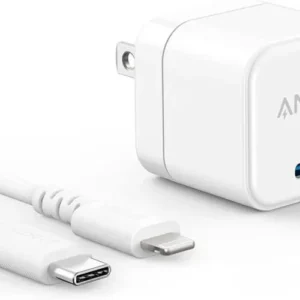 CHARGEUR TELEPHONE ANKER POWER PORT 3 USB-C 20W FAST CHARGE