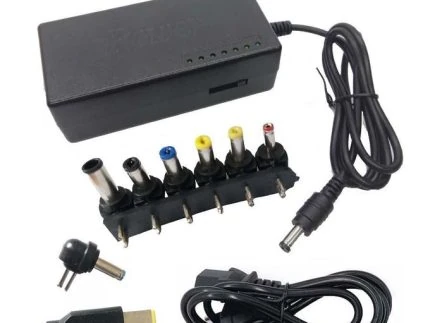 CHARGEUR UNIVERSAL GLOBAL EVOLUTION 12-24V / 96Watt /8 connecteurs + FICHE BLUE HP ET USB LENOVO