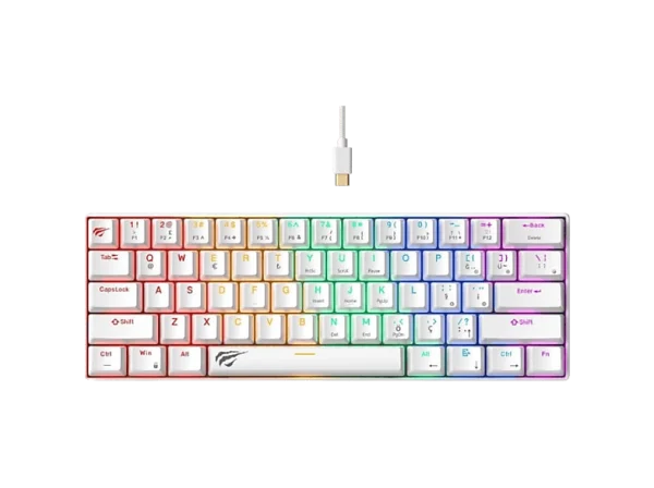 CLAVIER HAVIT GAMENOTE KB903L WHITE