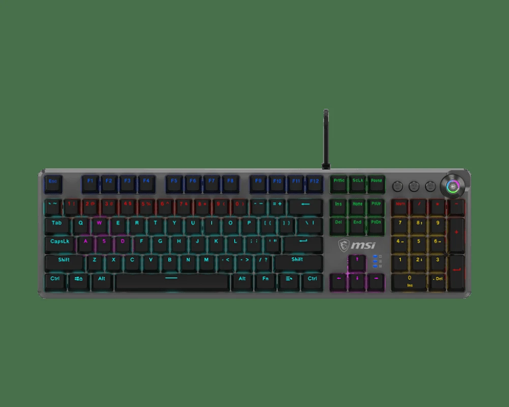 CLAVIER MECANIQUE GAMING MSI FORGE GK310 - RED SWITCHES – Image 2