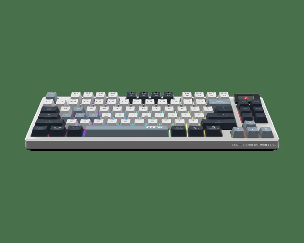 CLAVIER MECANIQUE MSI FORGE GK600 TKL WIRELESS SKY – Image 3