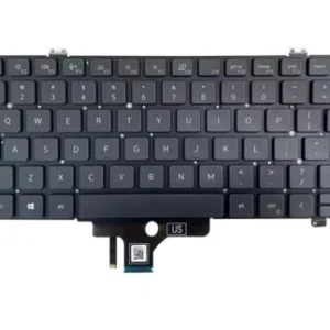 CLAVIER DELL LATITUDE 7420/7520/5420 QWERTY RETRO ECLAIRÉ ORIGINAL