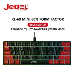 CLAVIER MECANIQUE GAMING RGB JEDEL KL-69