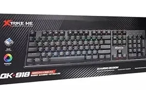CLAVIER MECANIQUE GAMING RGB XTRIKE ME GK-918