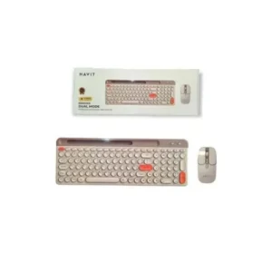CLAVIER+SOURIS HAVIT KB835WB SANS FIL 2.4GHZ RECHARGABLE