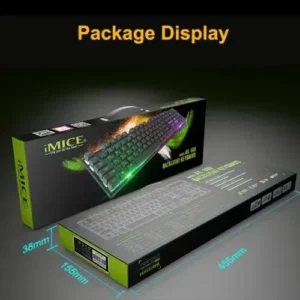 CLAVIER+SOURIS MECANIQUE GAMING IMICE MK-X10