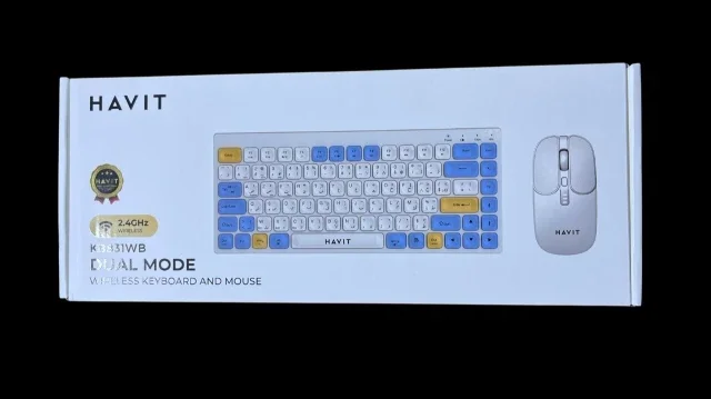 COMBO CLAVIER SOURIS HAVIT KB831WB