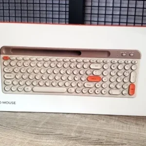COMBO CLAVIER SOURIS HAVIT KB835W 2.4GHZ + BLUETOOTH + RECHARCHABLE