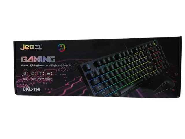 COMBO CLAVIER SOURIS JEDEL CKL114 RED SWITCH