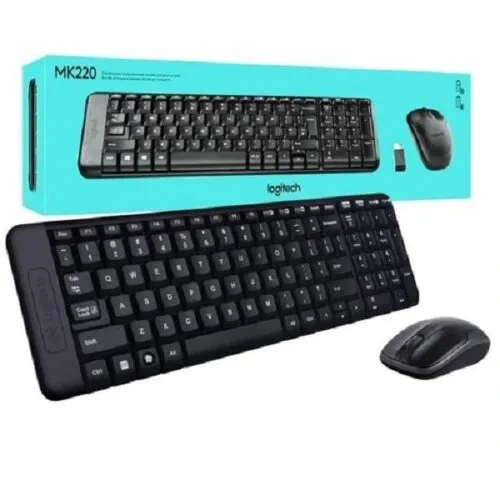 COMBO CLAVIER SOURIS SANS FIL LOGITECH MK220