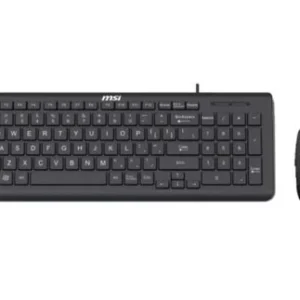COMBO FILAIRE USB MSI CLAVIER +SOURIS BLACK