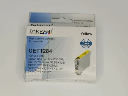 COMP INKWELL SX125_SX130 1284 YELLOW
