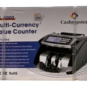 COMPTEUSE DE BILLET CASHMASTER AL-6120 BLACK