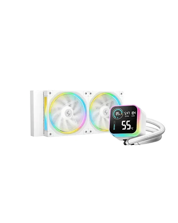 Cooling DeepCool – LQ240 Blanc – Image 2