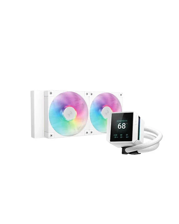 Cooling DeepCool – MYSTIQUE 240 ARGB Blanc – Image 2