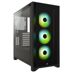 Corsair iCUE 4000X RGB Tempered Glass NOIR/BLANC