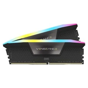 Corsair Vengeance RGB DDR5 48 Go (2 x 24 Go) 6000 MHz CL36 – Noir