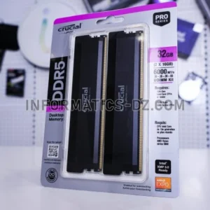 Crucial Pro 6000MHz 32GB (2×16GB) Overclocking DDR5 Memory Kit