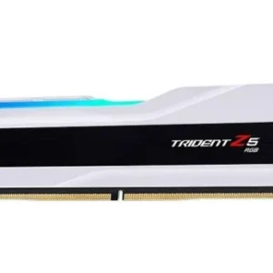 DDR5 16GO 6400MHZ CL32 GSKILL TRIDENT Z5 ARGB WHITE