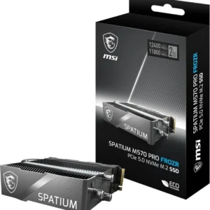 DISQUE SSD MSI SPATIUM M570 PRO PCIe 5.0 NVMe M.2 FROZR 02TB