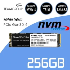 DISQUE SSD NVME TEAMGROUP 256 GO GEN3
