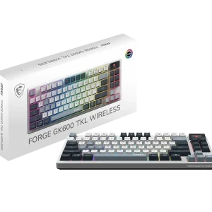 e clavier MSI FORGE GK600 TKL WIRELES