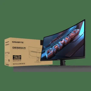ECRAN GAMING GIGABYTE GS32QCA 32" CURVED QHD 2K 180HZ 1MS